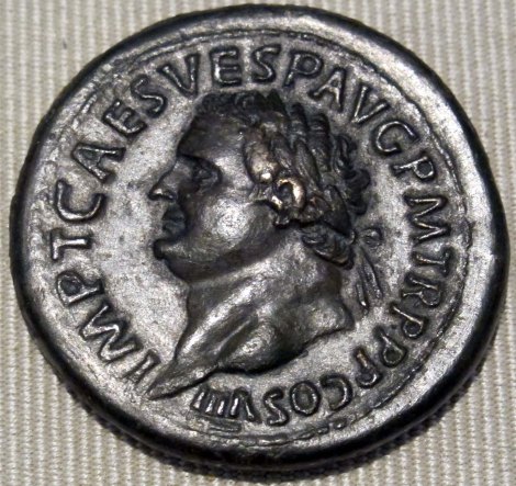 Coin of Imperator Titus