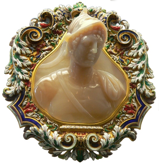 Cameo of Ptolemy II depicted as Alexander the Great